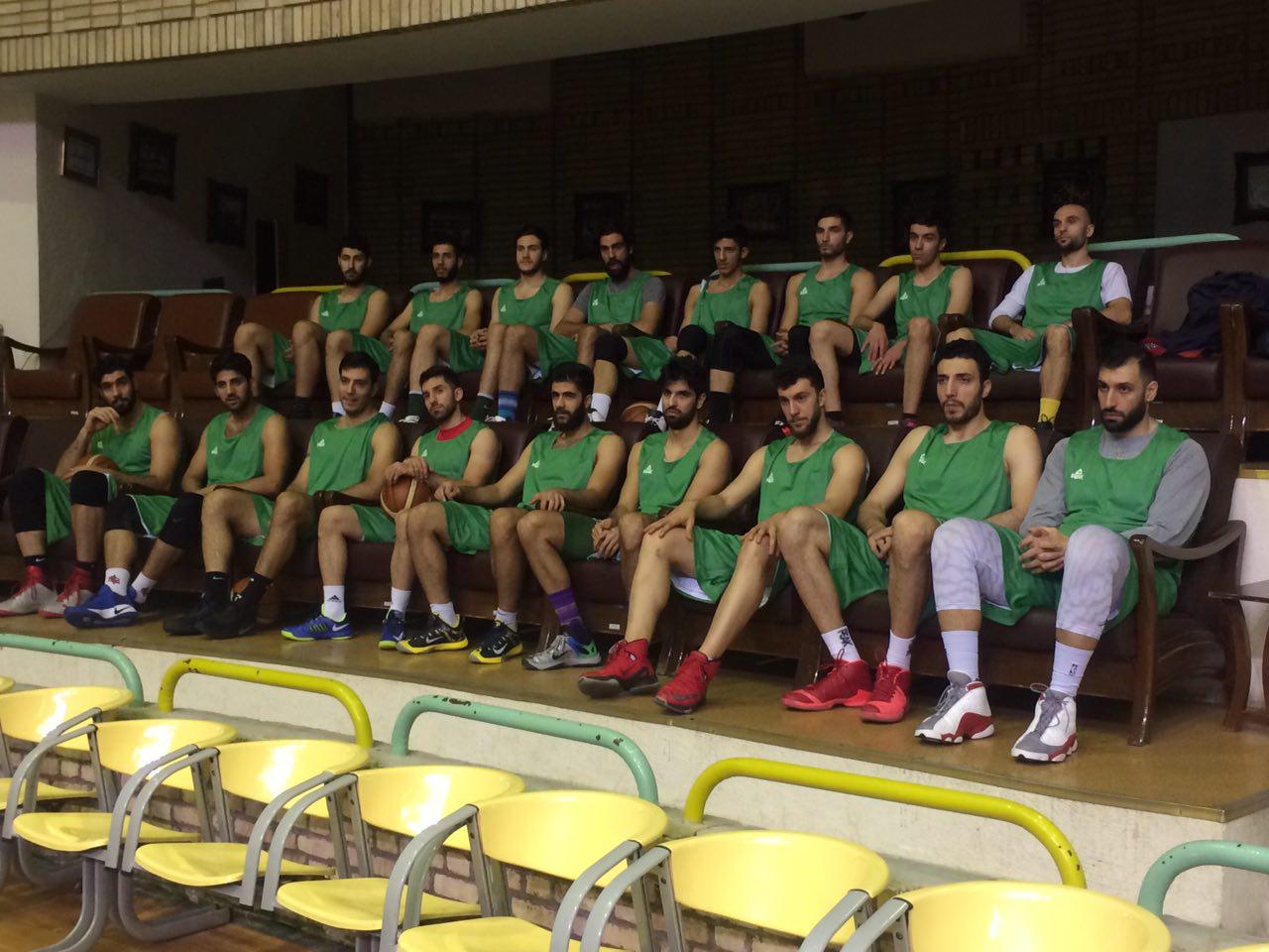 شروع تمرینات تیم ملی بسکتبال در آزادی شروع تمرینات تیم ملی بسکتبال در آزادی