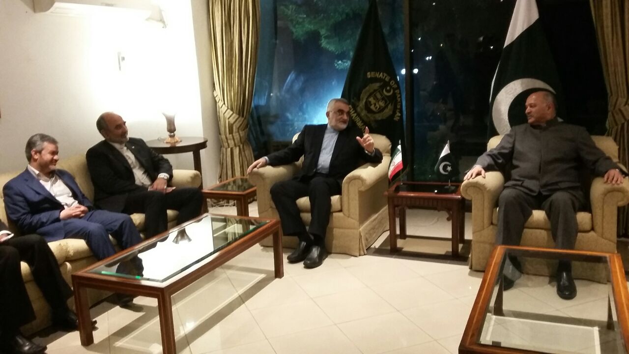 ورود هیات پارلمانی جمهوری اسلامی ایران به پاکستان