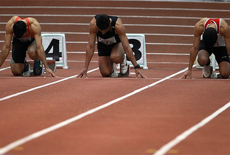 آغاز رقابت تیم دو میدانی کیش در مسابقات داخل سالن قهرمانی کشور