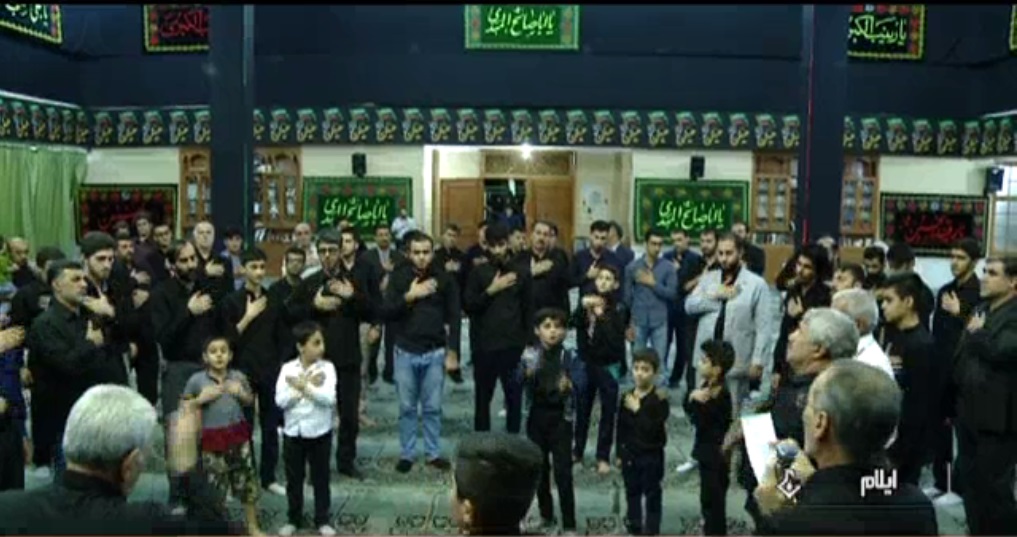 در عزای سرور و سالار شهیدان + فیلم