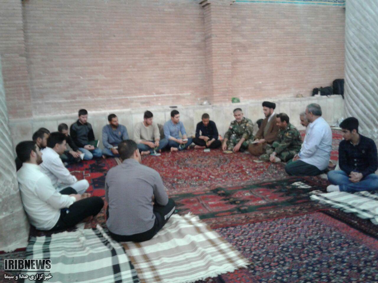 برگزاری مراسم معنوی اعتکاف در استان برگزاری مراسم معنوی اعتکاف در استان