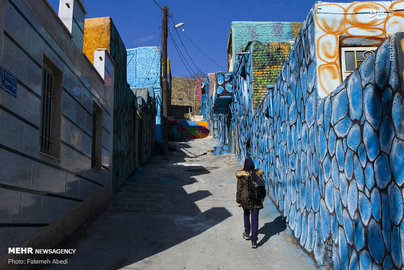 خانههای رنگارنگ در اراک +تصاویر خانههای رنگارنگ در اراک +تصاویر