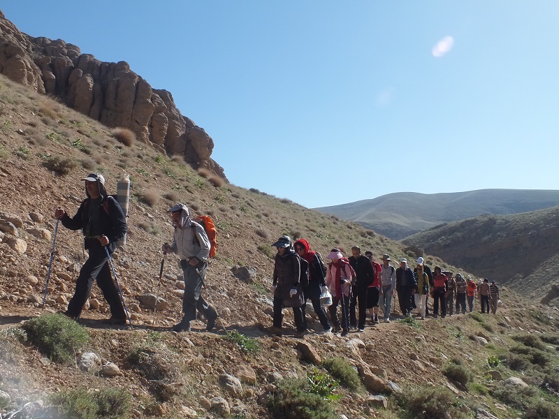 کوهپیمایی کارکنان اداره کل ورزش و جوانان