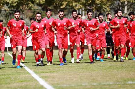 بازیکن ذوب آهن در گروه سوم تیم امید