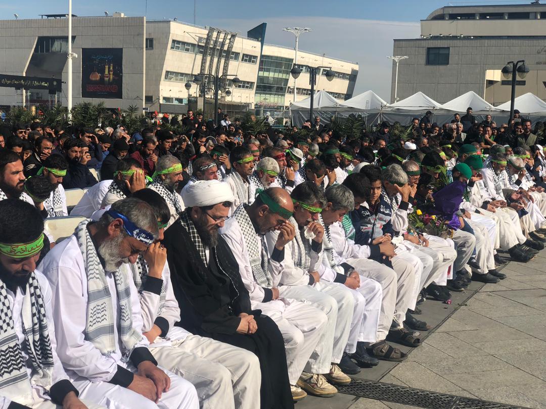 بازگشت کاروان پیاده اربعین به مشهدالرضا (ع)