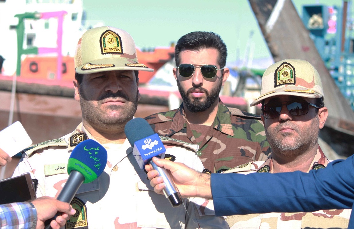 توقیف ۱۳ فروند شناورمتخلف در آب‌های کیش