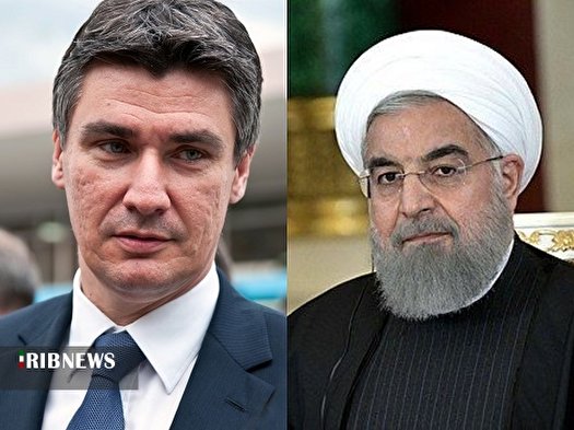 تاکيد روساي جمهور ايران و کرواسي بر تحکيم روابط