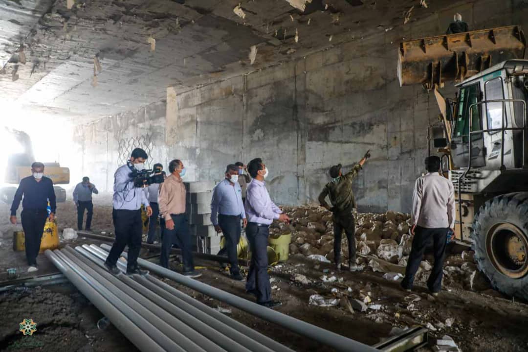 بهره برداری از زیرگذر علی بن حمزه (ع) بزودی بهره برداری از زیرگذر علی بن حمزه (ع) بزودی