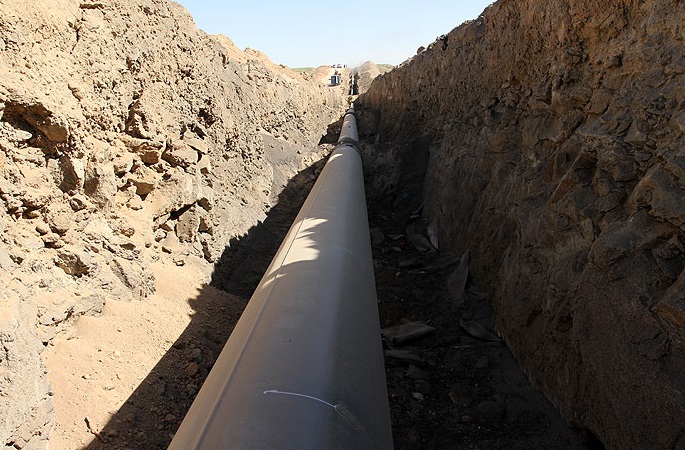 تعویض بخشی از خط لوله گاز شمال غرب شیراز تعویض بخشی از خط لوله گاز شمال غرب شیراز