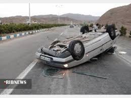 ۱۶ مصدوم در واژگونی سمند در محور انار- یزد ۱۶ مصدوم در واژگونی سمند در محور انار- یزد