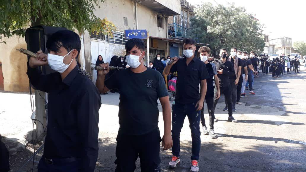 عزاداری کرمانشاهیان در تاسوعای حسینی عزاداری کرمانشاهیان در تاسوعای حسینی