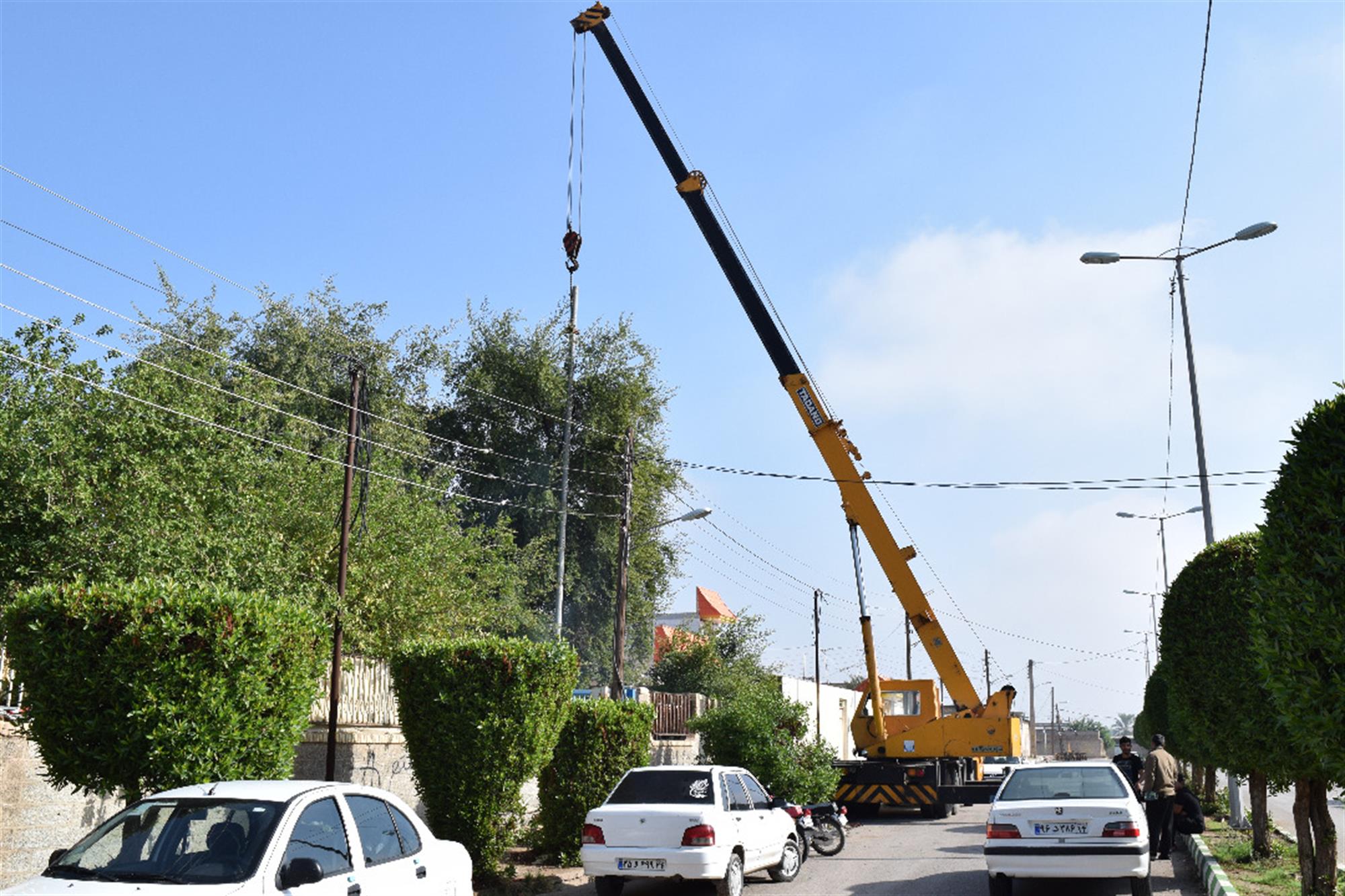 بهسازی چاه تامین آب شهر منتظران  دزفول