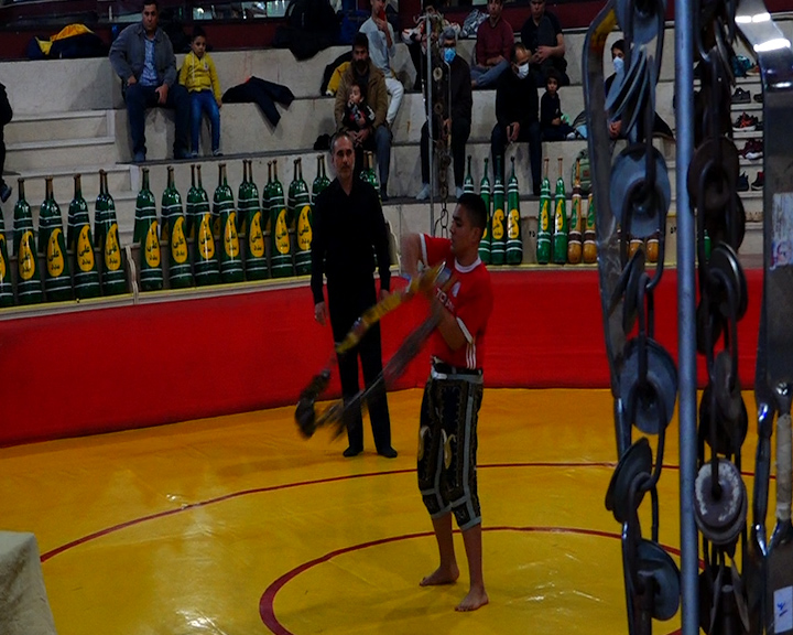 رقابت ورزشهای زورخانهای در بجنورد رقابت ورزشهای زورخانهای در بجنورد