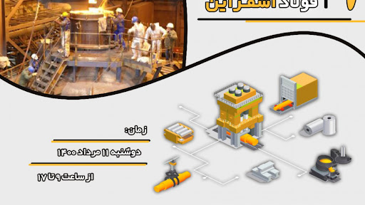 فراخوان جذب ایده برای حل چالش‌ مجتمع فولاد اسفراین