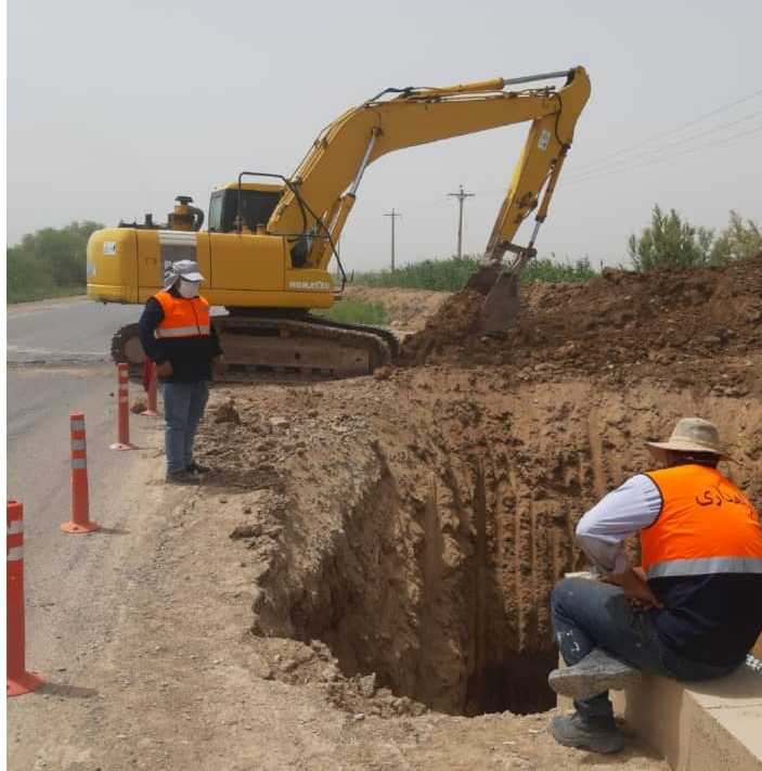 از سرگیری طرح اصلاح و تکمیل پل مسکر بخش اسماعیلیه اهواز