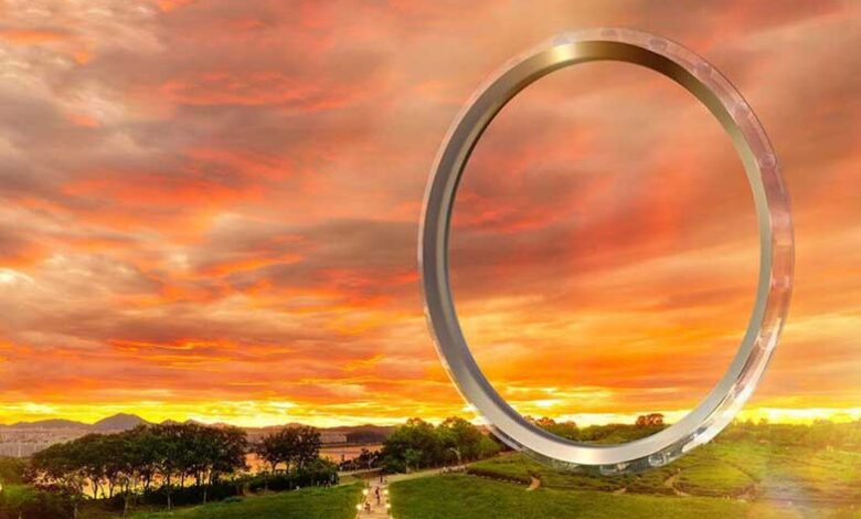 بزرگترین چرخ و فلک بدون پره جهان بزرگترین چرخ و فلک بدون پره جهان