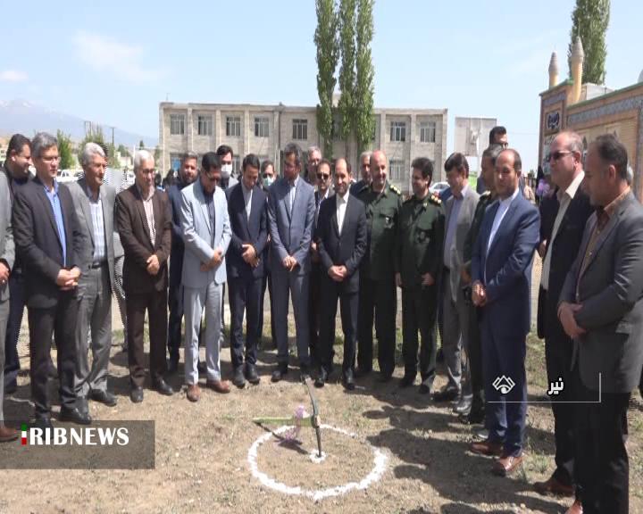 کلنگ احداث فضاهای ورزشی آموزش وپرورش در نیر کلنگ احداث فضاهای ورزشی آموزش وپرورش در نیر