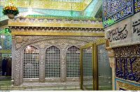 حکایت مشق عشق بر ضریح رضوی