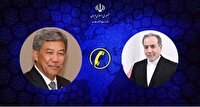 گفتگوی تلفنی وزرای امور خارجه جمهوری اسلامی ایران و مالزی