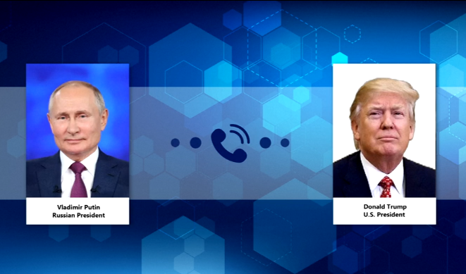 توافق پوتین و ترامپ بر اجرای آتش بس در اوکراین توافق پوتین و ترامپ بر اجرای آتش بس در اوکراین