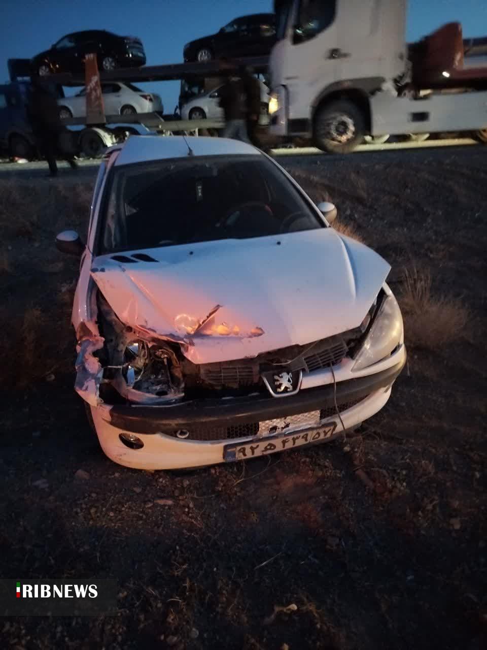 دو فوتی و پنج مصدوم در آزادراه ساوه به همدان دو فوتی و پنج مصدوم در آزادراه ساوه به همدان