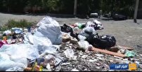 گلایه مردم منطقه ۶ کرج از انباشت زباله