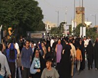 شادپیمایی مردم سمنان به مناسبت عید سعید غدیر خم