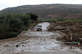 سیل و سیلاب در کلاله استان گلستان