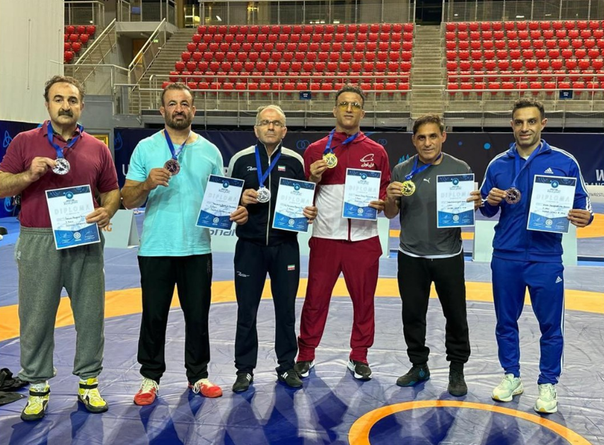 ۶ نشان رنگارنگ ایران در کشتی آزاد پیشکسوتان قهرمانی جهان ۶ نشان رنگارنگ ایران در کشتی آزاد پیشکسوتان قهرمانی جهان