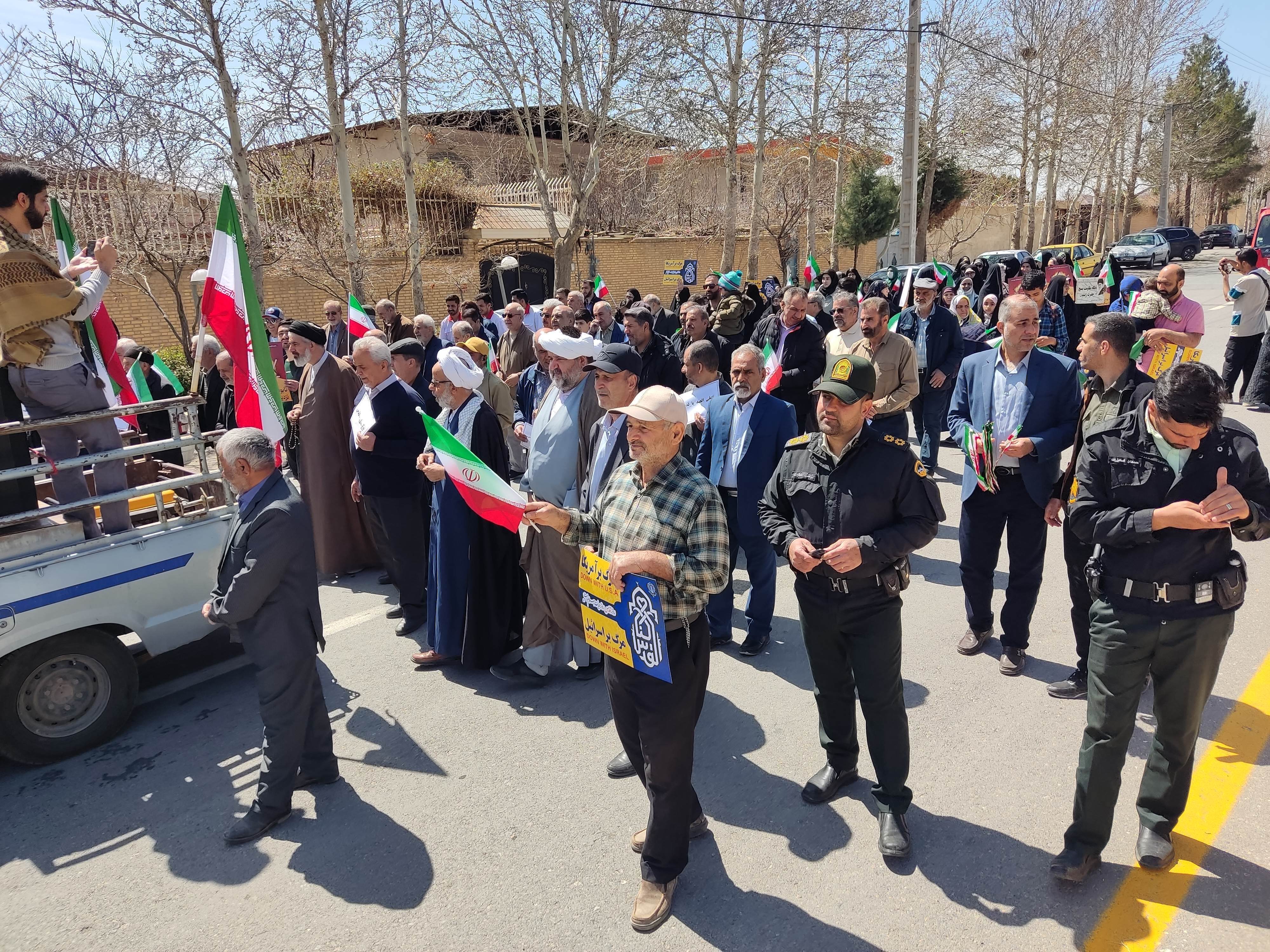 برگزاری راهپیمایی روز جهانی قدس ۱۴۰۴ (۳)