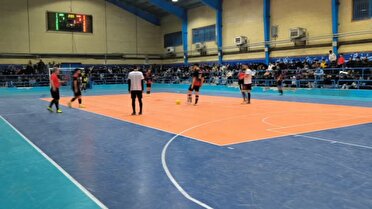 برگزاری مسابقات فوتسال جام فجر دهگلان