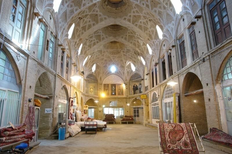 رفع خطر اضطراری سرای گلشن بازار تاریخی اراک