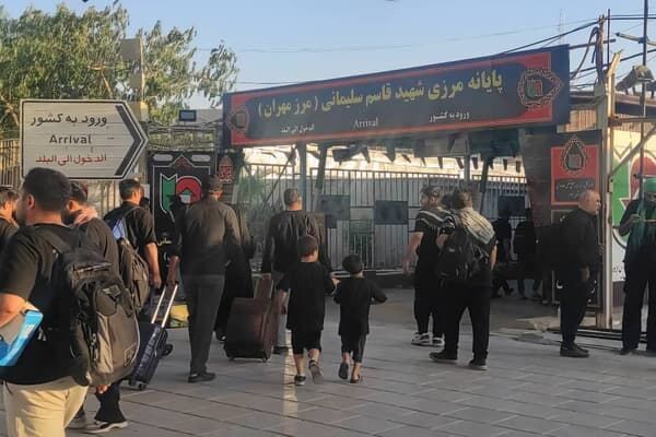 تردد بیش از ۷.۸ میلیون نفر از مرز مهران تا پایان بهمن