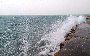 بیشینه سرعت باد در جزایر کیش و لاوان ۴۵ کیلومتر بر ساعت