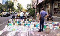 ساماندهی دستفروشان خیابان انقلاب و نوسازی مجسمههای پارک هنرمندان