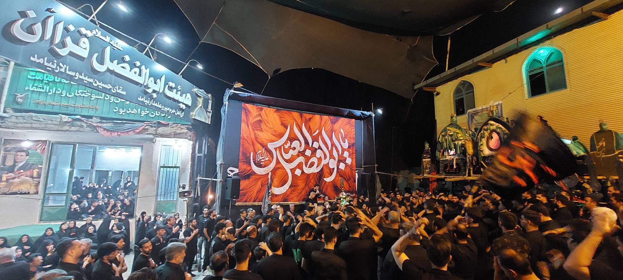 گوشه‌هایی از مراسم عزاداری تاسوعا از لنز دوربین شهروند خبرنگاران