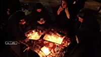 شبی که ماه دو نیمه را به تصویر کشید؛ مظلومیت و صبوری را