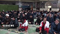 گرامیداشت شهدای قمی جنگ اخیر همزمان با سالروز عزای سیدالساجدین