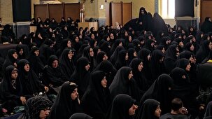 تجدید بیعت بانوان کاشانی با  آرمان های انقلاب اسلامی