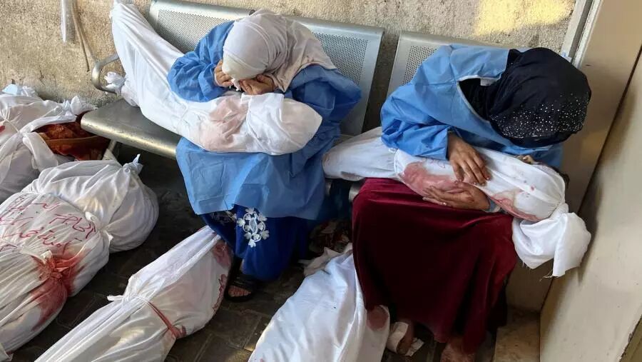 شهادت ۲۴ فلسطینی در حملات به پناهگاه‌ها و صف توزیع غذا در غزه