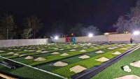 ساخت زمین چمن مصنوعی در مدارس شهر آباده