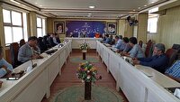 نشست مشورتی دهیاران شهرستان نقده با فرماندار این شهرستان