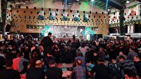 خیمه عزای حسینی برپا شد