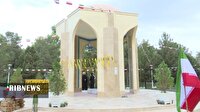 افتتاح نماد شهید گمنام در بوستان لاله قم