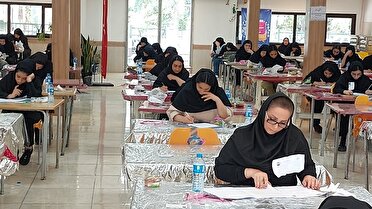 رقابت داوطلبان گروه تجربی در دومین روز آزمون سراسری در مازندران