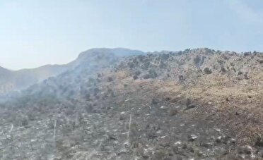 آتش‌سوزی «گچان» ایلام مهار شد