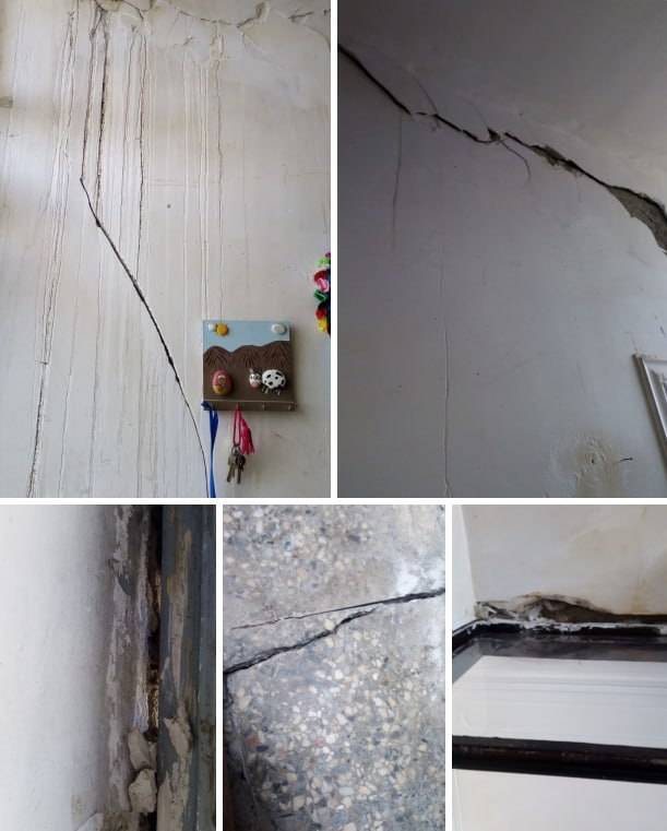 زنگ خطر فرونشست زمین در روستایی بابایی به خانه‌ها رسید