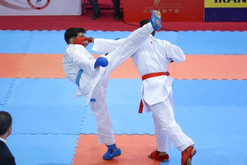 آغاز مسابقات کاراته قهرمانی کشور سبک آغاز مسابقات کاراته قهرمانی کشور سبک