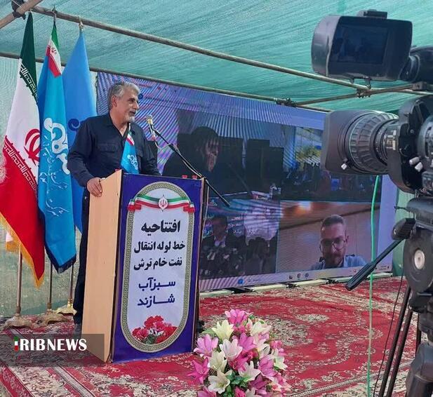 انتقال روزانه ۴۵۰ هزار بشکه نفت از سبزآب به شازند