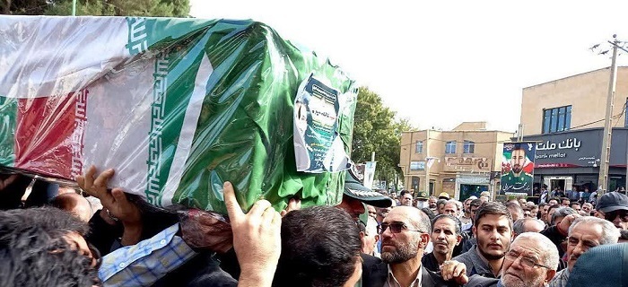 پیکر شهید «محمد سهرابی» در نهاوند تشییع شد پیکر شهید «محمد سهرابی» در نهاوند تشییع شد